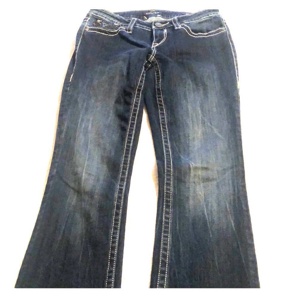 Vigoss slim boot cut jeans size 3/4